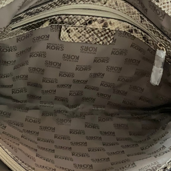 Michael Kors Snake Print Bag - Picture 12 of 14